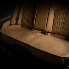 VENDICT 車用涼感坐墊 通風座椅 後座, 1個, 馬鞍棕色