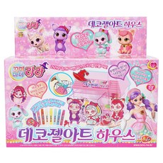 韓國 B&C 小魔女菈菈 彩繪凝膠藝術屋, 混合色, 1個