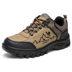 男款駝色健行鞋 HBNN38580