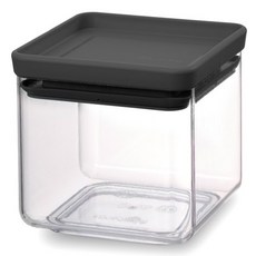 brabantia TASTY+ 方形儲物罐, 深灰色, 1個