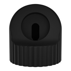 갓템44 물결 패턴 실리콘 충전 스탠드, 블랙