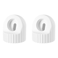 갓템44 물결 패턴 실리콘 충전 스탠드 2p, 화이트