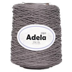 Yarna Adela 編織線 500g, 720 灰色, 1個