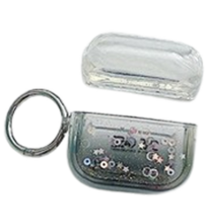 에어팟 그라데이션 별빛 파우더 케이스, 블랙, Airpods pro 2