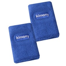 키모니 스포츠 손목 밴드 KSA508, 2개, 블루