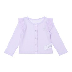 French Cat 女童荷葉邊網紗罩衫