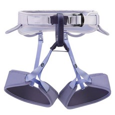 PETZL 女性用 CORAX LT 輕量攀登吊帶, 紫丁香白