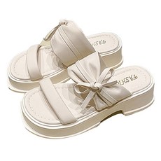 풋온 여성용 아토넌 스트랩 쿠션 슬리퍼 NPOS0542