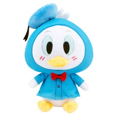 디즈니 레인코트 프렌즈 인형 도날드덕, 25cm, 블루, 1개