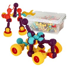 Kes.B Tenten Creaedu 巨型關節積木 270p 2594, 參考詳細說明, 1個