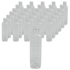 다용도 페트병 사각 용기 500ml + 흰색캡 세트, 162세트