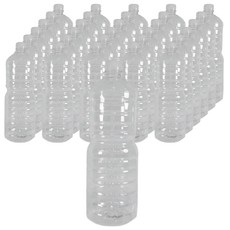 다용도 페트병 원형 용기 1.8L + 흰색캡 세트, 39세트