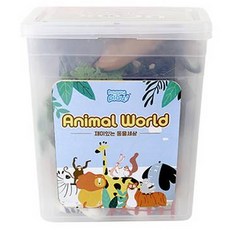 happyplay 幼兒用動物世界 有趣的動物世界玩具公仔, 1套