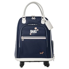 DAKS GOLF Dax女款高爾夫旅行行李波士頓包 DKTCB-029L, 海軍藍