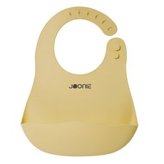 JOONIE 幼兒矽膠圍兜, 1個, 1個, 黃色