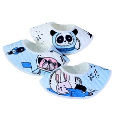 HARAROI 幼兒款宇宙特攻隊圍巾圍兜 3件組