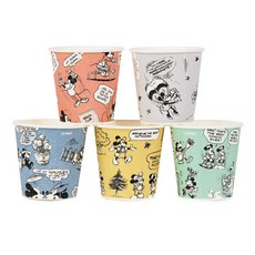 LiLFANT 米奇漫畫家庭派對紙杯 184ml 隨機出貨, 1個
