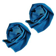 Clean Mate 運動毛巾 90 x 25 cm, 深藍色, 2個