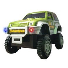 happyplay 恐龍大探險 恐龍軌道 越野遙控車, 越野車 綠色