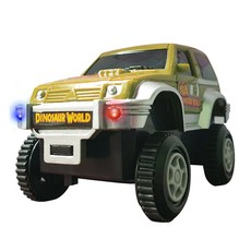 happyplay 恐龍大探險 越野汽車玩具, 黃色