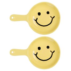 데일리라이크 핸들 플레이트 세트, 1세트, 플레이트 2p + 패키지박스, 04쁘띠스마일