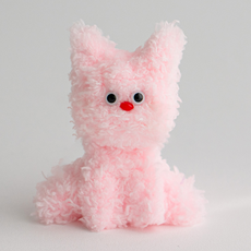 yarna 모루 고양이 인형 1마리 만들기 DIY 패키지, 1세트, 모모