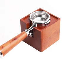 코빙 월넛 포터필터 거치대 1구 탬핑스테이션 51 / 53mm 겸용, 혼합색상, 1개