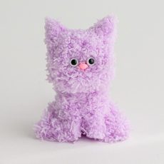 yarna 모루 고양이 인형 1마리 만들기 DIY 패키지, 1세트, 베리