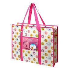 포포팬시 위드뽀로로 와글와글 타포린백, 핑크, 1개