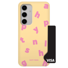 iRUDA 레터 퍼즐 카드 수납 하드 휴대폰 케이스