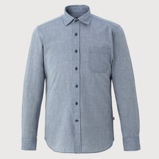 INDIAN 男士100%純棉素色襯衫 MIUNL3M2371