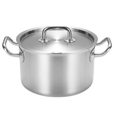 cookever Pro優質桶型5層不鏽鋼雙耳鍋, 銀色, 20cm, 1個