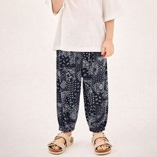 JELISPOON 兒童 HIT 佩斯利夏季酷褲