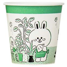 LiLFANT Brown&Friends居家派對紙杯 184ml*50入組 隨機出貨, 4組