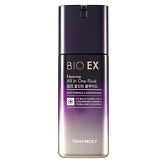 TONYMOLY BIO EX 男士胜肽多合一護膚乳液 舒緩敏感肌膚 保濕 清爽護理毛孔, 130ml, 1瓶