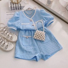 Arbe 女童波浪兩件式套裝