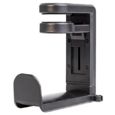 심플라인 다용도 360도 회전 헤드셋 가방 거치대, 블랙