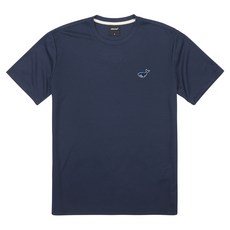 옥스타 미니 웨일 자수 기능성 냉감 통기성 반팔 티셔츠