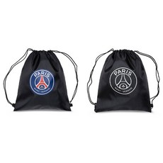 paris saint germain 運動束口袋 2件組, 藍色logo + 白色logo