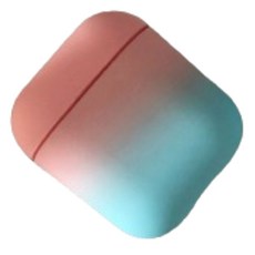 簡約漸層色彩 AirPods 保護殼, AirPods 1 / 2代, 粉藍色