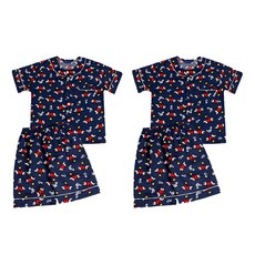 씨엘스토리 남아용 냉감 인견 반팔 잠옷 상하 2세트