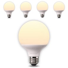 MEGAMAN Vitson Wonha 1級 LED 球型燈泡 10W 白光, 燈泡色, 5個