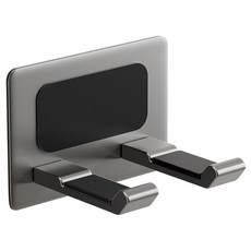 大韓免鑽孔吹風機架, 1個, 灰色