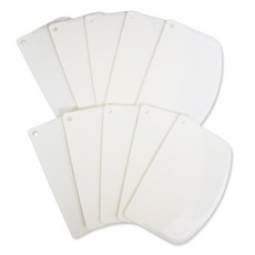 圓形刮刀, 單一顏色, 10個