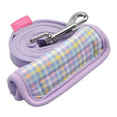 핑카홀릭 강아지 엘라 산책 리드줄 AL7808, 1개, 바이올렛