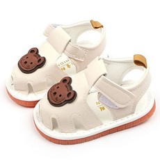Lulushu 兒童小熊啾啾涼鞋 RS152