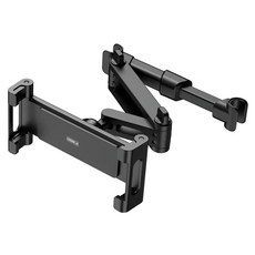 URBAN CAR 後座平板車用手機支架, 1個, 黑色