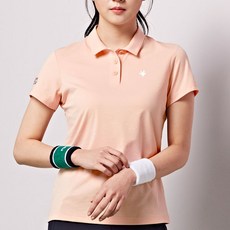 peggynco 女款日常運動短袖翻領羽球T恤 EST-432