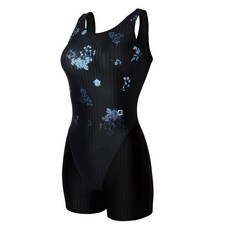 Rally Sports 女款水中有氧U背三分連身室內泳衣 OSLH654