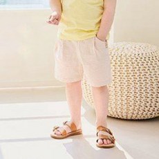 milkmilelolo 兒童舒適日常哈倫七分褲